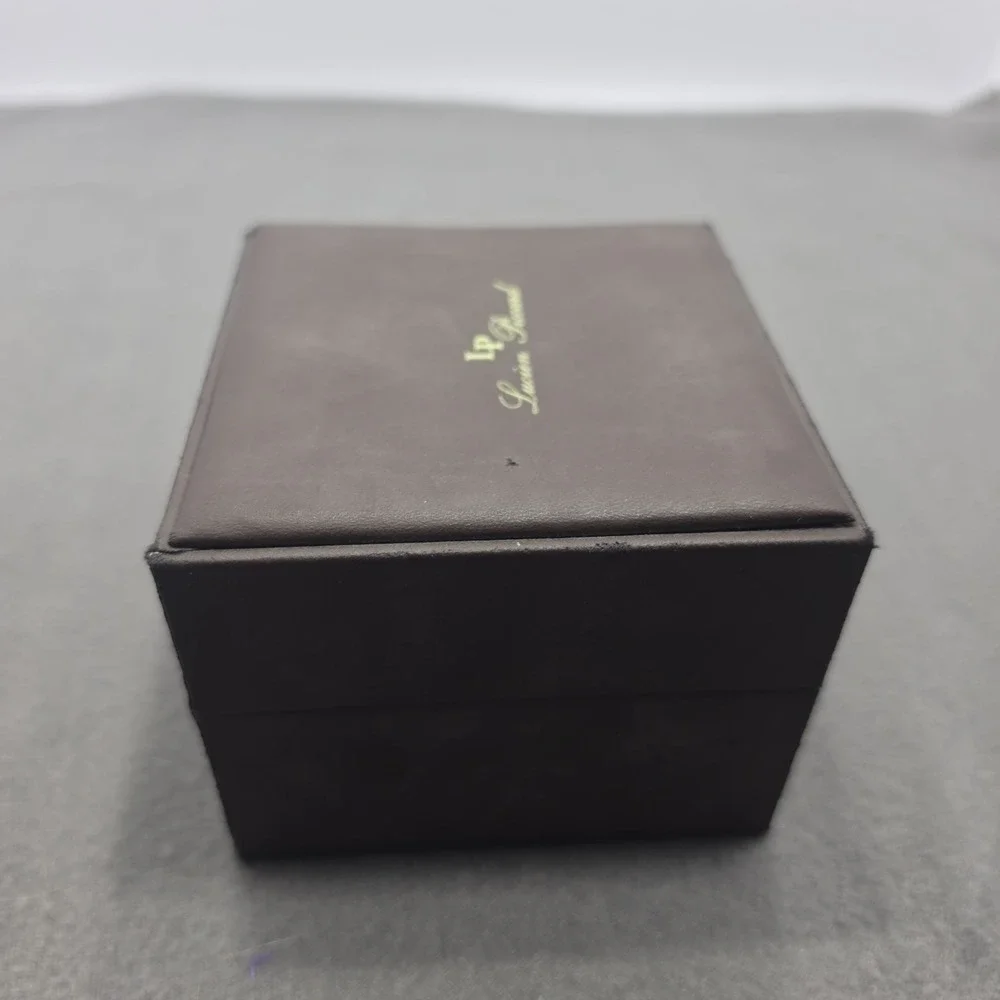 LUXE OEM LUCIEN PICCARD WATCH DISPLAY STORAGE BOX & INSTRUCTION BOOK B